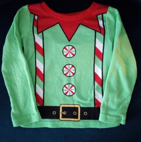 PJs & Presents Elf Pajamas - Picture 1 of 3
